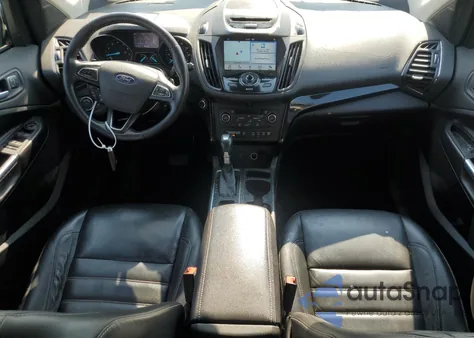 2017 Ford Escape Titanium z USA, uszkodzony, nr VIN 1FMCU9J98HUA58277